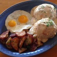 Stuffed Biscuits and Gravy