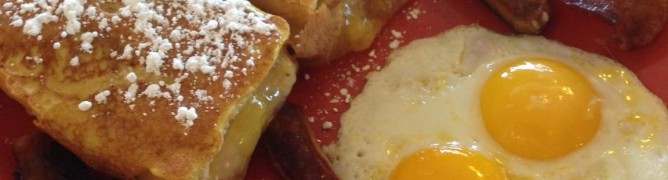 pineapple stuffed french toast