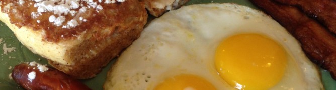 Lemon Cream Stuffed French Toast