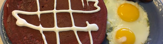 Red Velvet Pancakes Full House