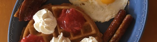 Belgian Waffle Compote Full House