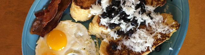 Blueberry Coconut French Toast Full House