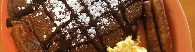 Chocolate Pancakes Full House